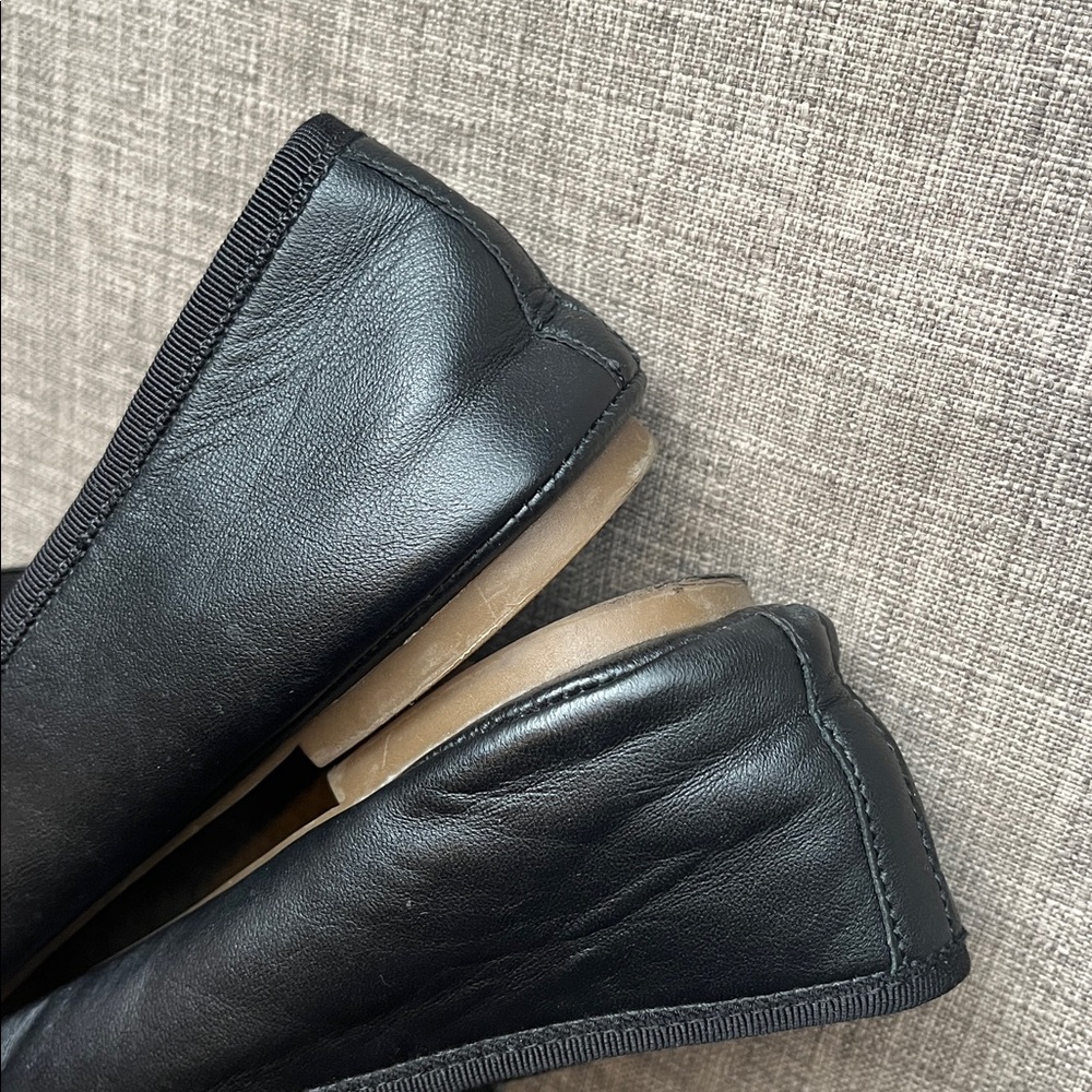 Lucky Brand Black Leather Ballet Flat Shoes 8.5 - Picture 7 of 9